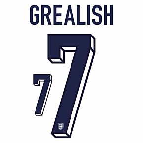 Grealish 7 (Official Printing) - 24-25 England Home