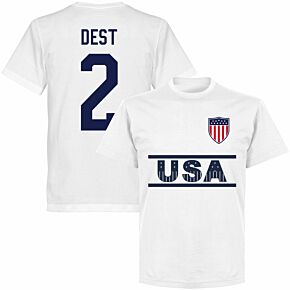 USA Team Dest 2 T-shirt - White