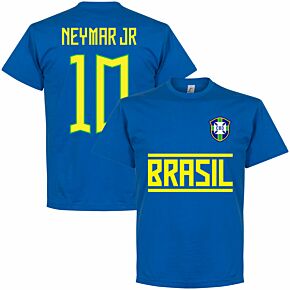Brazil Team Neymar Jr 10 KIDS T-shirt - Royal Blue