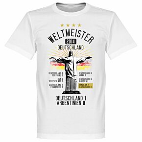 Germany World Cup 2014 Winners Road to Victory Tee