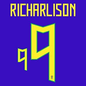 Richarlison 9 (Official Printing) - 22-23 Brazil Away