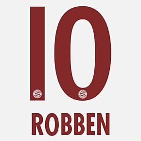 Robben 10 - Bayern Munich Away 2014 / 2015 KIDS Official Name & Number