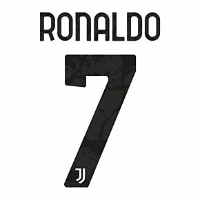 Ronaldo 7 (Official Printing) - 20-21 Juventus Home