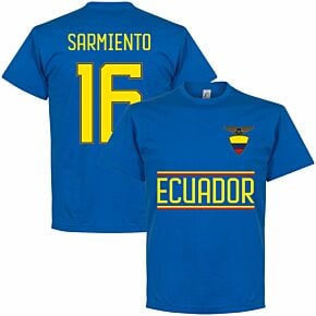 Ecuador Team Sarmiento 16 T-shirt - Royal
