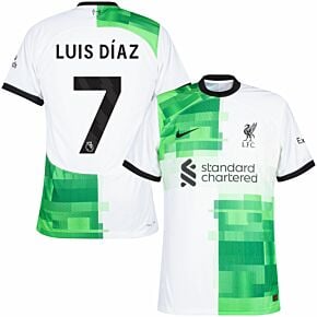 23-24 Liverpool Dri-Fit ADV Match Away Shirt + Luis Díaz 7 (Premier League)