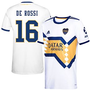 20-21 Boca Juniors Away Shirt+ De Rossi 10 (Fan Style)