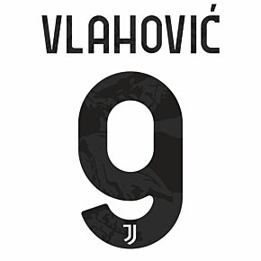 Vlahović 9 (Official Printing) - 22-23 Juventus Home
