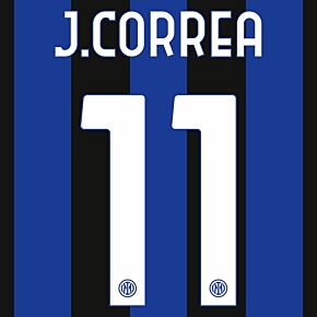 J.Correa 11 (Official Printing) - 22-23 Inter Milan Home