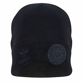 22-23 Denmark Fan Beanie Hat - Black