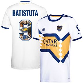 20-21 Boca Juniors Away Shirt+Batistuta 9 (Gallery Style)