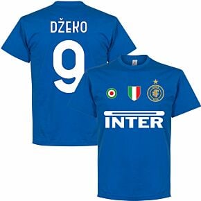 Inter Team Džeko 9 T-shirt - Royal