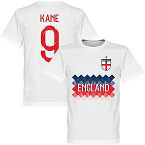 England Kane 9 KIDS Team Tee - White