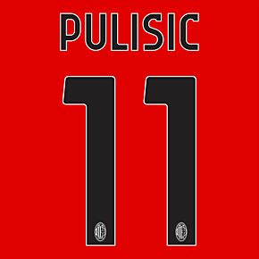Pulisic 11 (Official Printing) - 23-24 AC Milan Home