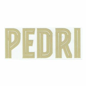 Pedri Nameblock (Official Printing) - 22-23 Barcelona Home KIDS