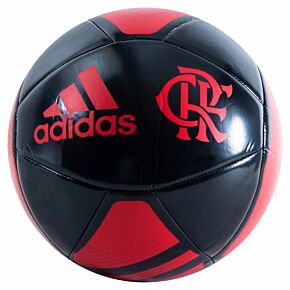 20-21 Flamengo Crest Football - Red/Black (Size 5)