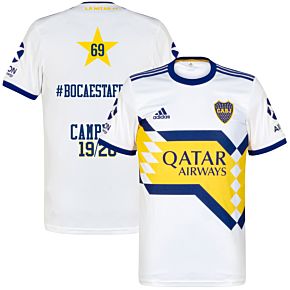20-21 Boca Juniors Away Shirt + 69 #Bocaestafeliz
