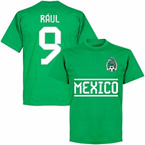 Mexico Rául 9 Team KIDS T-shirt - Green