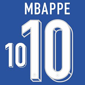 Mbappe 10 (Official Printing) - 24-25 France KIDS Home