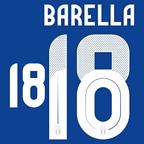 Barella 18 (Official Printing) - 24-25 Italy Home