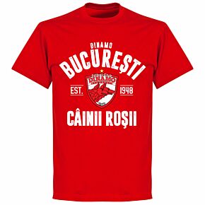 Dinamo Bucharest Established T-shirt - Red
