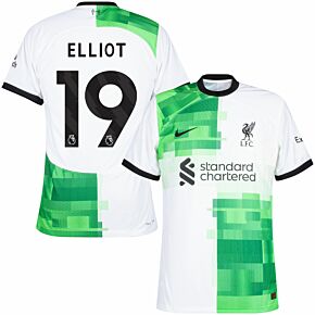23-24 Liverpool Dri-Fit ADV Match Away Shirt + Elliot 19 (Premier League)