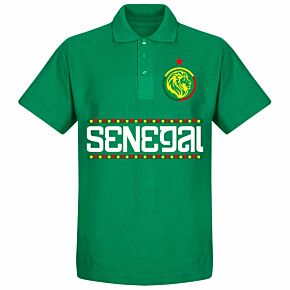 Senegal Team - Green Polo Shirt - Green