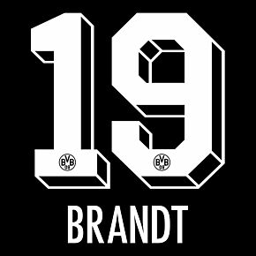 Brandt 10 (Official Printing) - 22-23 Borussia Dortmund Away