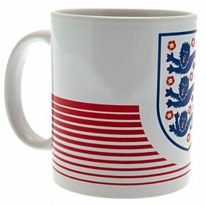 England Official FA 11oz Linea Mug - White/Red