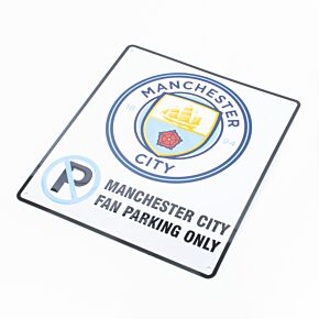 Manchester City 'No Parking' Street Sign