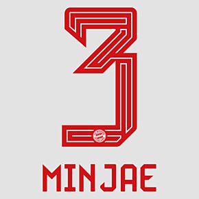 Minjae 3 (Official Printing) - 23-24 Bayern Munich Home