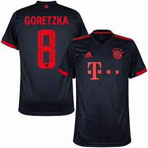 22-23 Bayern Munich 3rd Shirt + Goretzka 8 (Official Printing)