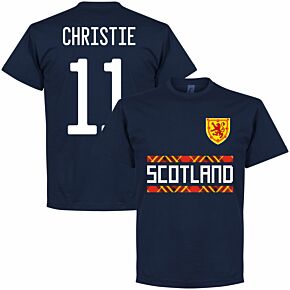 Scotland Christie 11 Team T-shirt - Navy