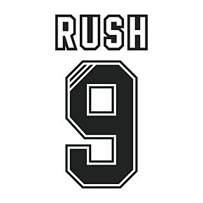 Rush 9 (Retro Flock Printing) 95-96 Liverpool Away