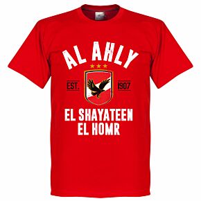 Al Ahly Established Tee - Red