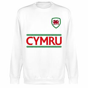 Cymru Team KIDS Sweatshirt - White