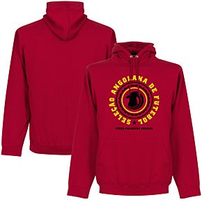 Angola Crest Hoodie - Red
