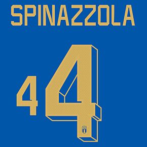 Spinazzola 4 (Official Printing) - 22-23 Italy Home