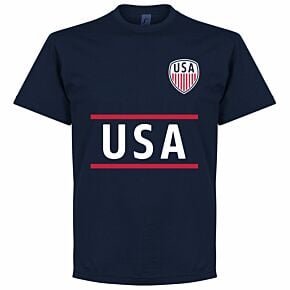 USA Team Tee - Navy