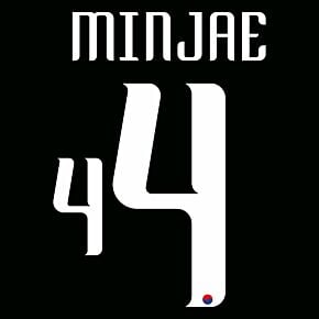 Minjae 4 (Official Printing) - 24-25 South Korea Away