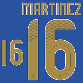 Martinez 16 (Official Printing) - 24-25 Argentina Away