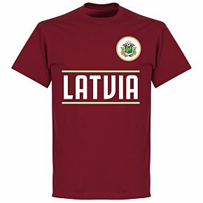 Latvia Team T-Shirt - Chilli