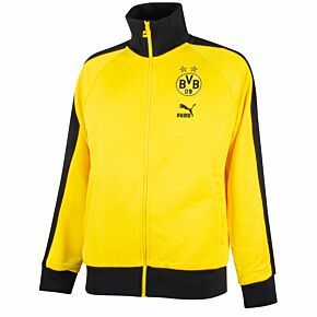 2023 Borussia Dortmund Heritage T7 Track Jacket - Yellow/Black