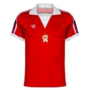 adidas Czechoslovakia 1980-1981 Home Jersey - USED Condition (Great) - Size Medium