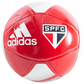 20-21 Sao Paulo Crest Football - Red/White (Size 5)