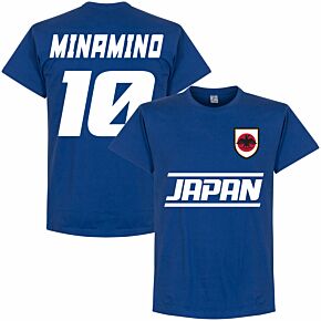 Japan Team Minmino 10 T-shirt - Royal