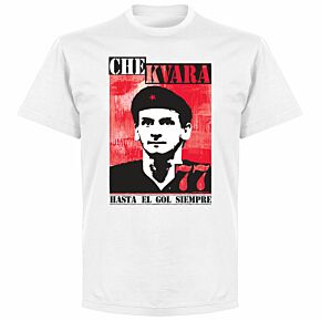 Che Kvara 77 Georgia T-shirt - White