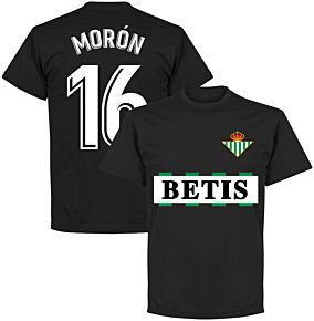 Real Betis Moron 16 Team Tee - Black