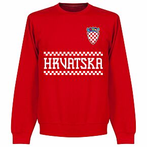 Croatia Team Sweatshirt - Red