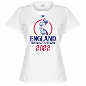 England 2022 Winners Women's T-shirt - White