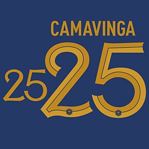 Camavinga 25 (Official Printing) - 22-23 France Home